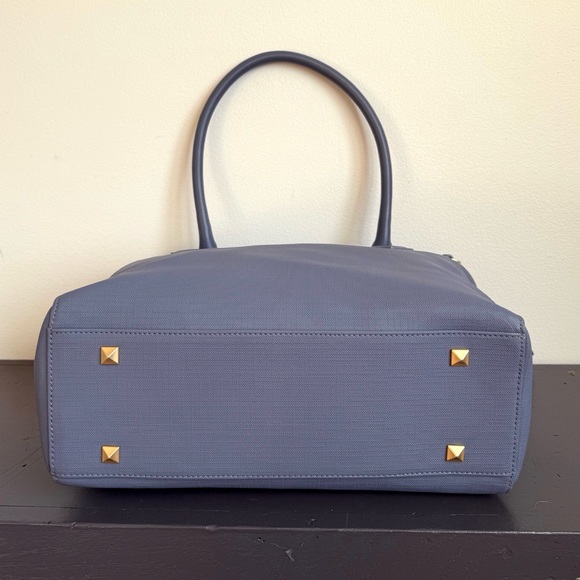 Dagne Dover Signature Tote Bag in Ash Blue - Picture 12 of 13